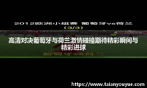 高清对决葡萄牙与荷兰激情碰撞期待精彩瞬间与精彩进球